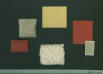 'office' fabrics & materials color board